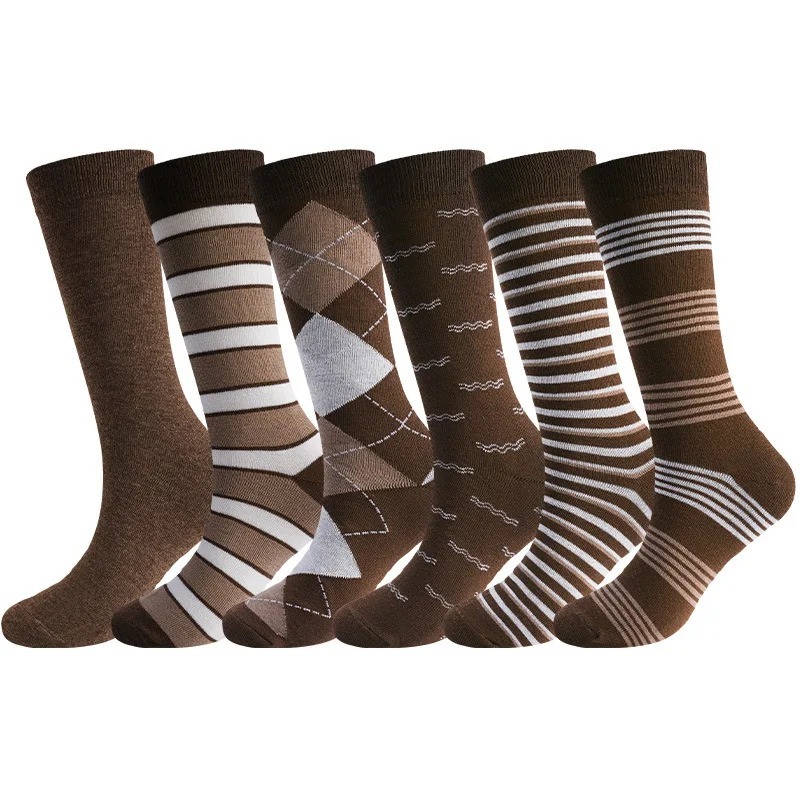 6 Pairs Vintage Brown Argyle S - Vintage Fashion Enthusiasts review and price
