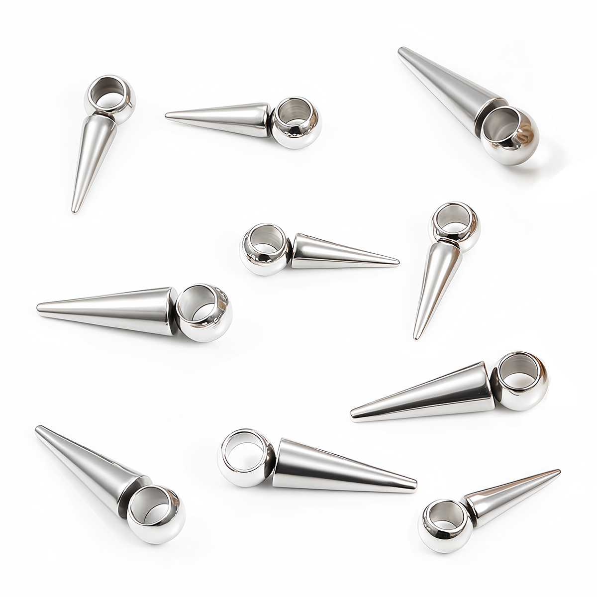 10pcs Retro Cone Charms Pendan - Vintage Fashion Stores review and price