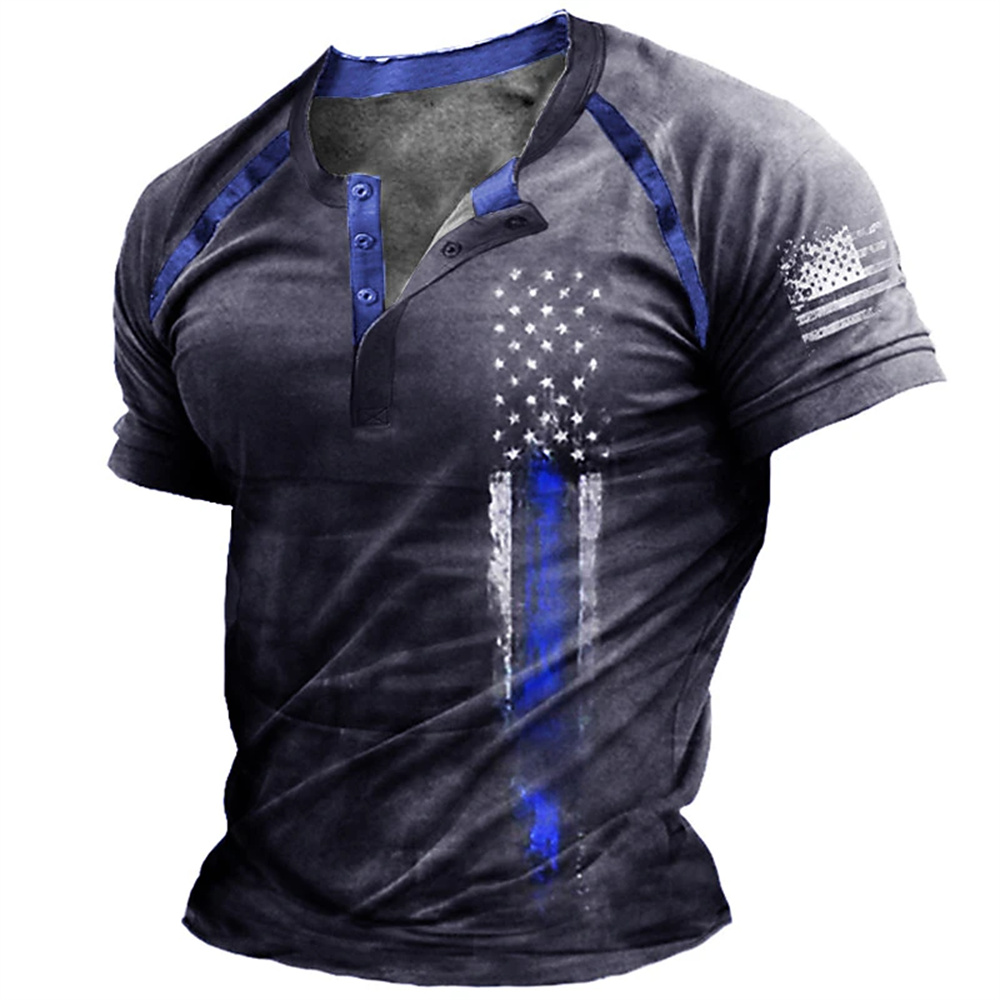 Funny 3D American Flag Print M - Vintage Fashion Enthusiasts review and price