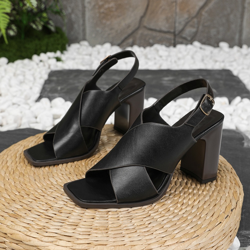 Women Sandals Vintage Square H - Vintage Fashion Dresses review and price
