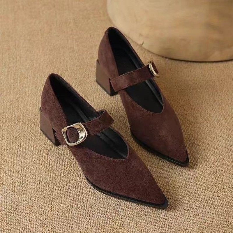 Women Vintage Mary Jane Block  - Vintage Fashion Online review and price