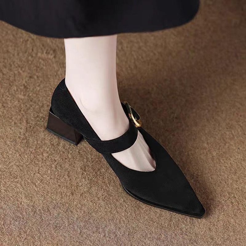 Women Vintage Mary Jane Block  - Vintage Fashion Online review and price