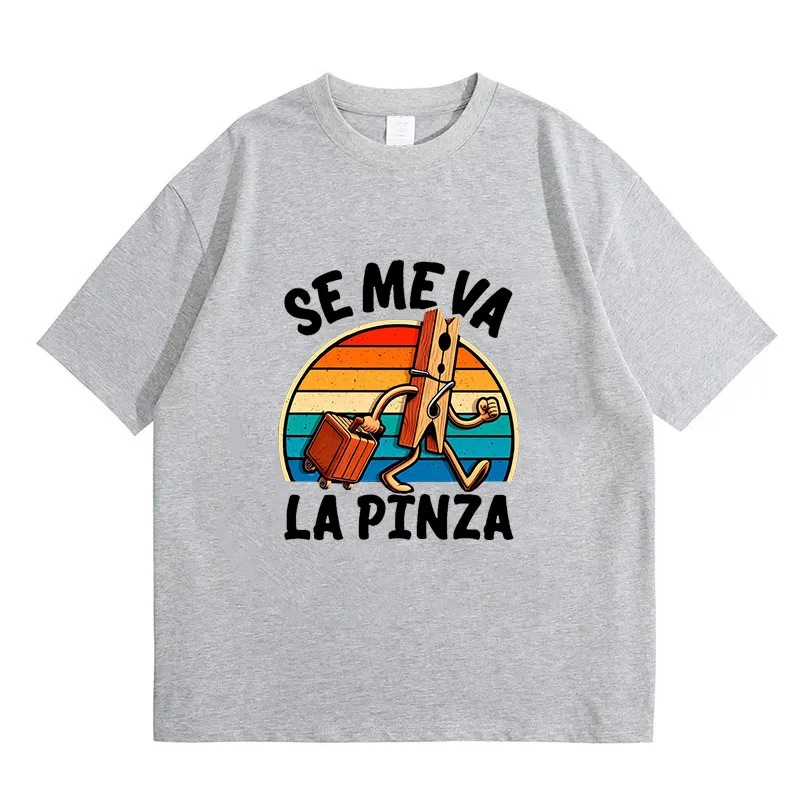 S-5XL Men's Se Me Va La Pinza  - Vintage Fashion La review and price