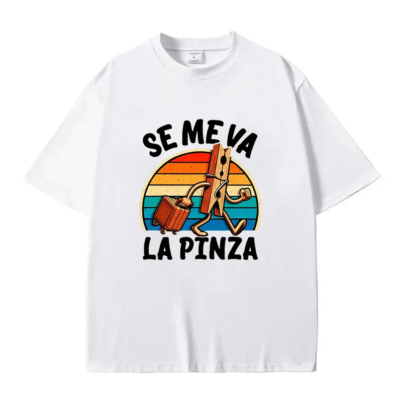 S-5XL Men's Se Me Va La Pinza  - Vintage Fashion La review and price