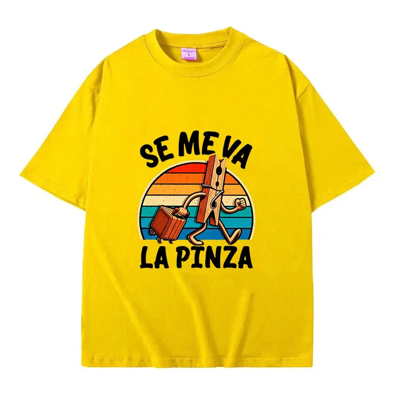 S-5XL Men's Se Me Va La Pinza  - Vintage Fashion La review and price
