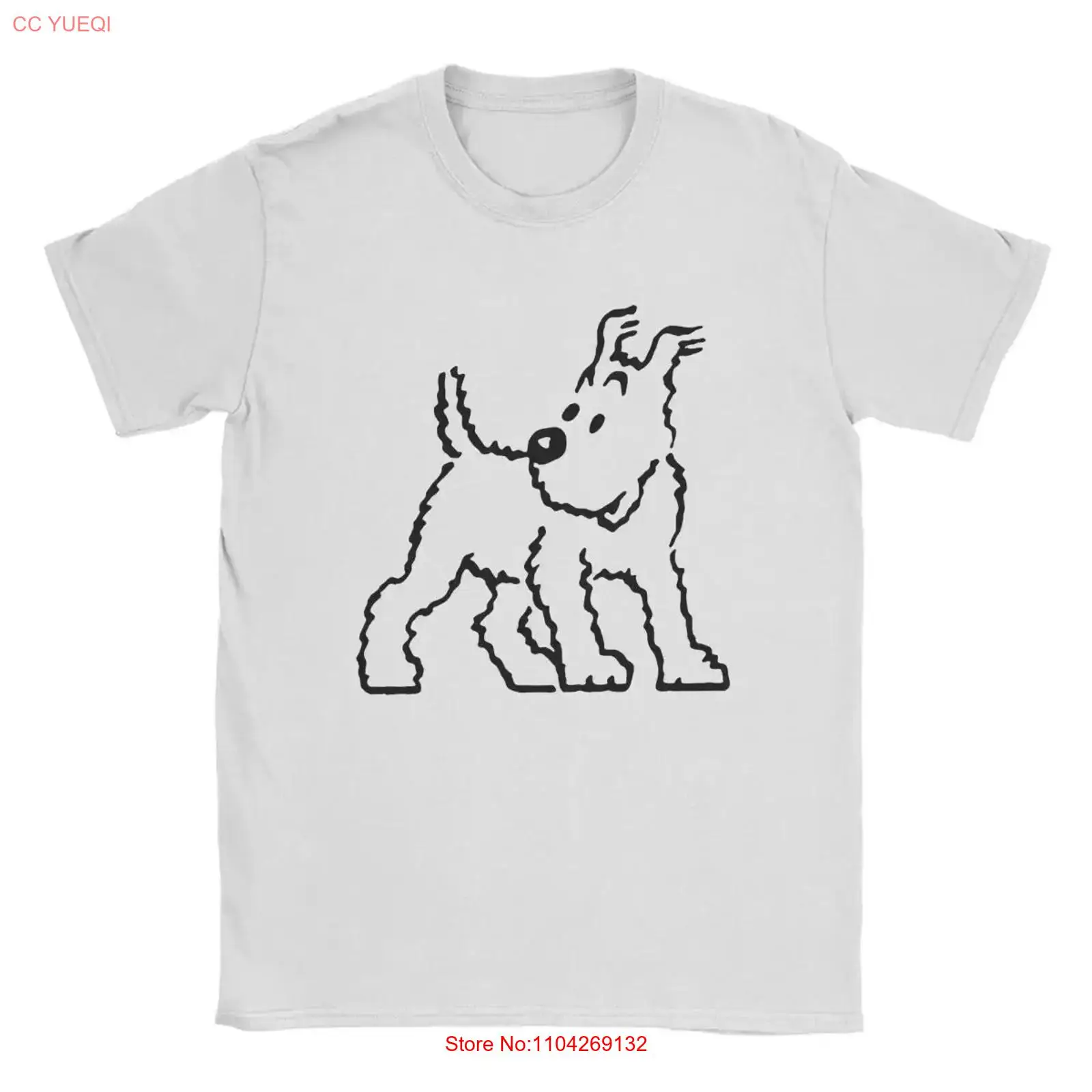 Snowy Dog Captain Haddock T Sh - Vintage Fashion Jersey review and price