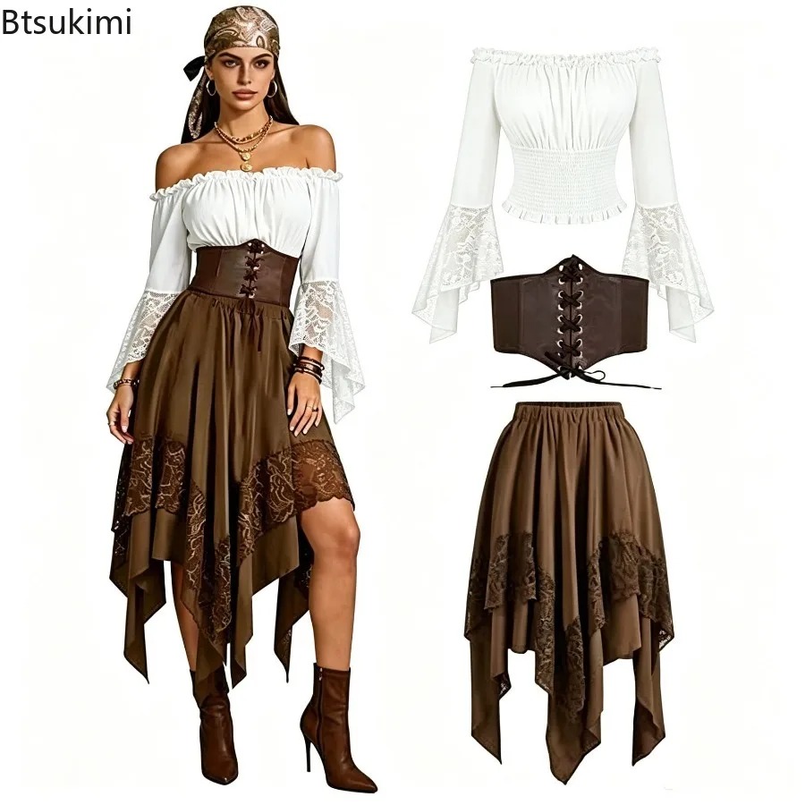 Halloween Renaissance Asymmetr - Vintage Fashion Dresses review and price
