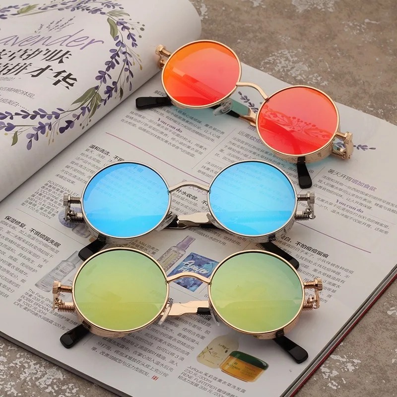 New Metal Steampunk Sunglasses - Vintage Fashion Enthusiasts review and price