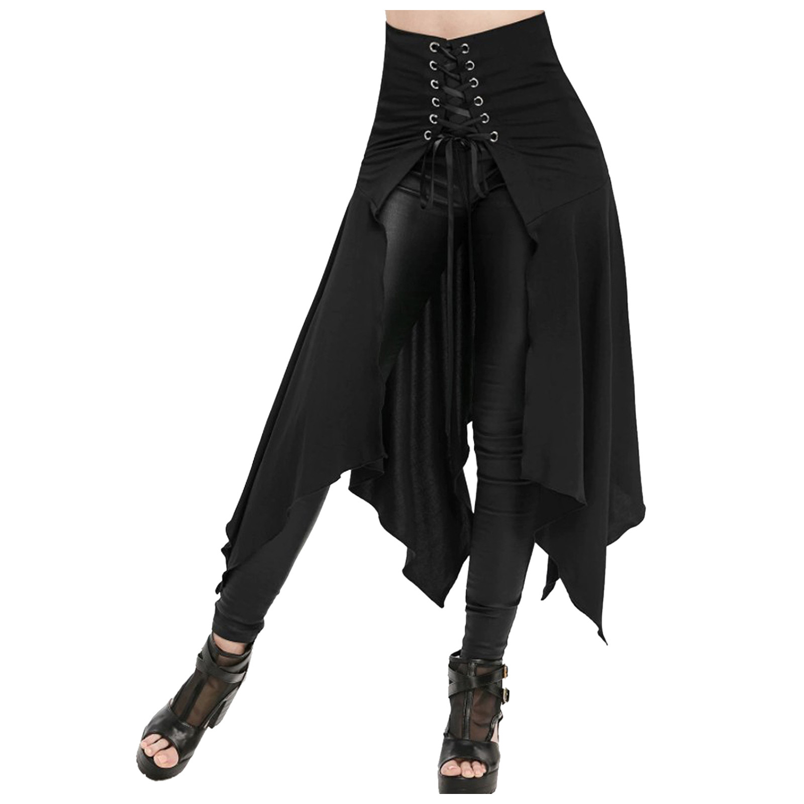 Gothic Skirt Black Medieval Vi - Vintage Fashion Dresses review and price